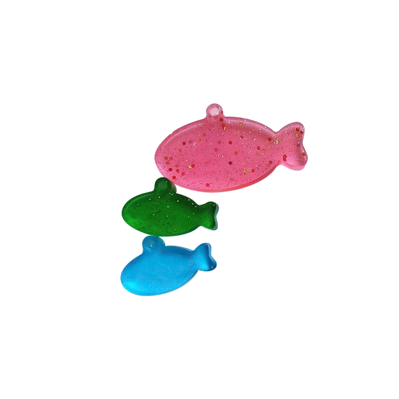 Dark Cyan Urban Crafter Assorted Pet Tags Mould-Fish Resin Craft
