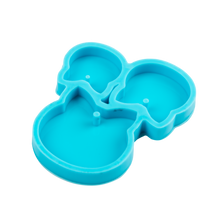 Dark Turquoise Urban Crafter Assorted Pet Tags Mould-Cat Head Resin Moulds