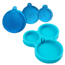 Dark Turquoise Urban Crafter Assorted Pet Tags Mould-Round Resin Moulds