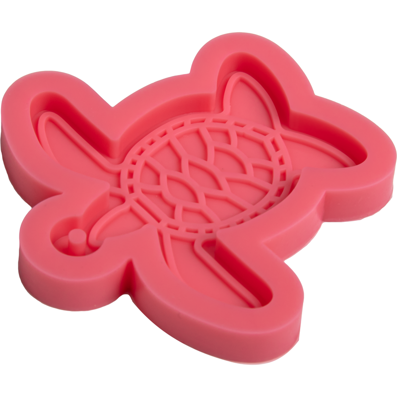 Salmon Urban Crafter Silicone Keyring Mould - Turtle Resin Craft