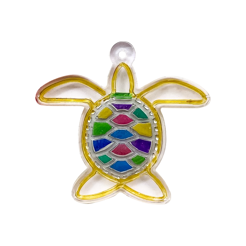 Light Gray Urban Crafter Silicone Keyring Mould - Turtle Resin Craft