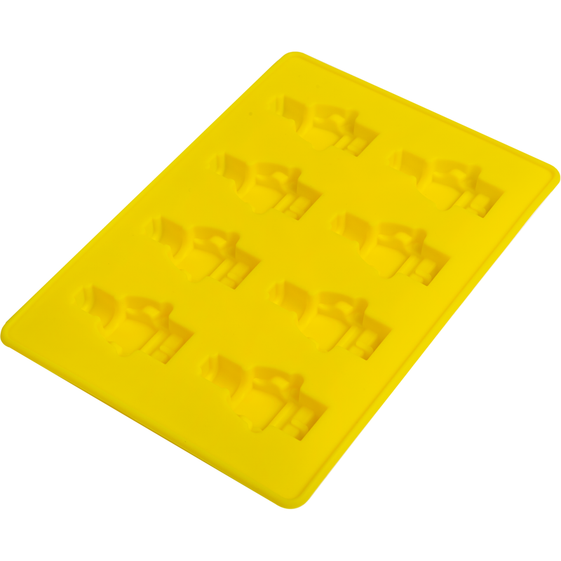 Gold Urban Crafter Silicone Brick Moulds-Yellow Men, Mould 3 Resin Craft