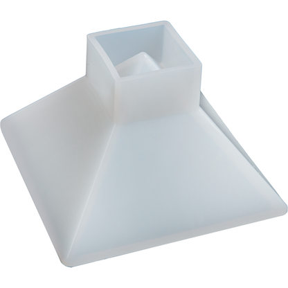 Gray Urban Crafter Resin Silicone Mould-Pyramid, Large Resin Moulds