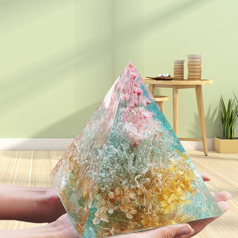 Gray Urban Crafter Pyramid Silicone Mould-Extra Large Resin Moulds