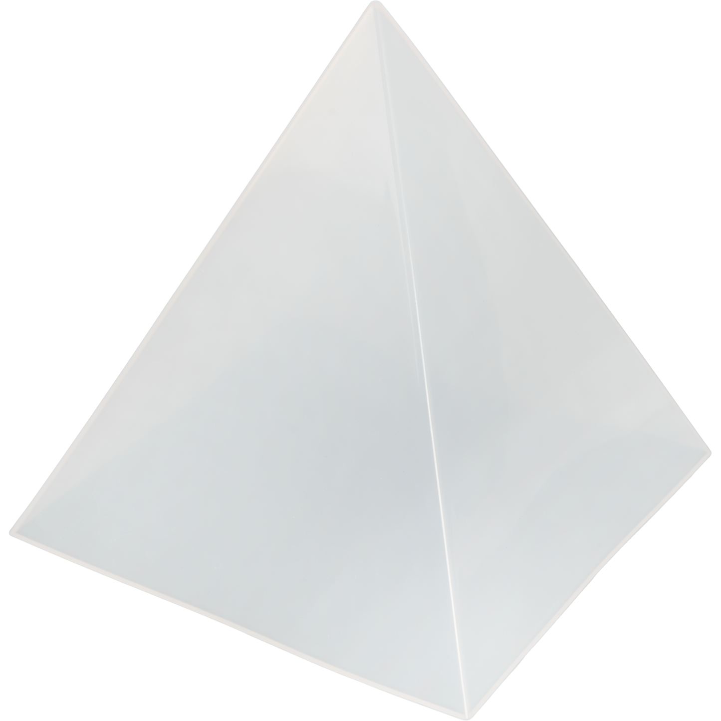 Light Gray Urban Crafter Pyramid Silicone Mould-Extra Large Resin Moulds
