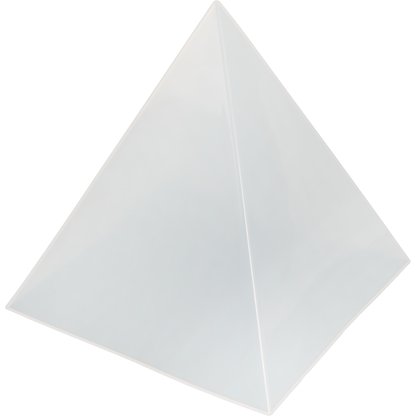 Light Gray Urban Crafter Pyramid Silicone Mould-Extra Large Resin Moulds