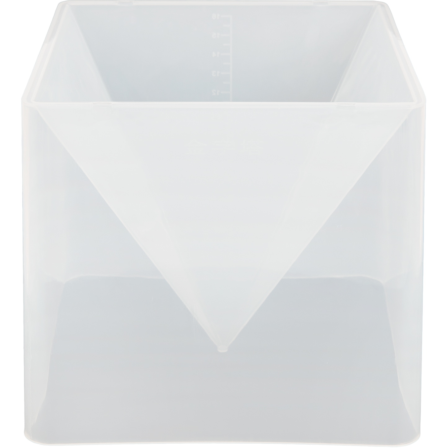 Light Gray Urban Crafter Pyramid Silicone Mould-Extra Large Resin Moulds