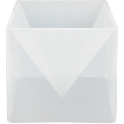 Light Gray Urban Crafter Pyramid Silicone Mould-Extra Large Resin Moulds