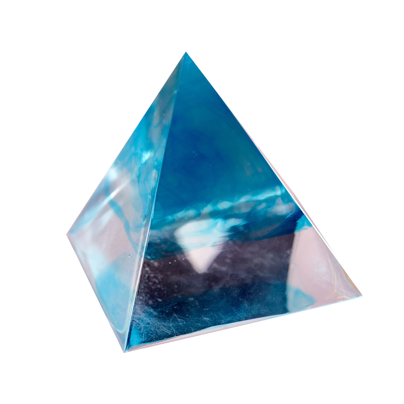 Dark Cyan Urban Crafter Pyramid Mould Silicone-Medium Resin Craft