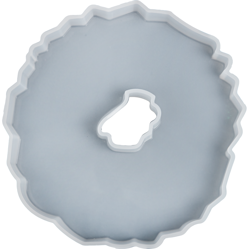 Gray Urban Crafter Silicone Mould Geode Coaster-Coaster D2 Resin Craft