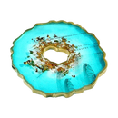 Turquoise Urban Crafter Silicone Mould Geode Coaster-Coaster D2 Resin Craft