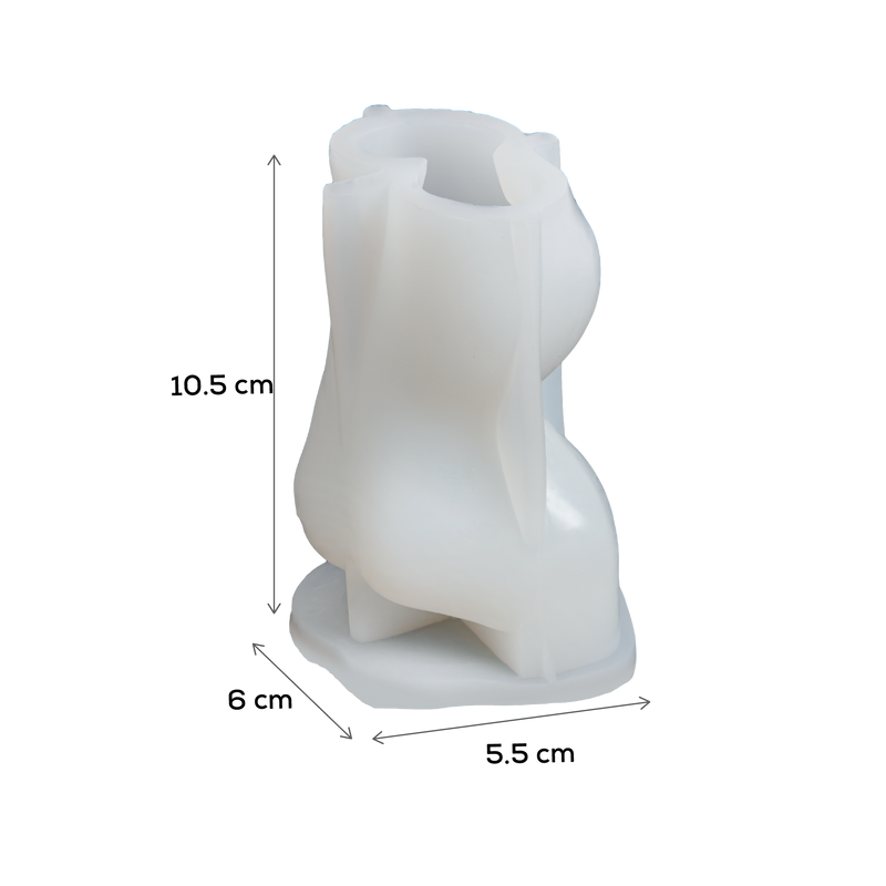 Gray Urban Crafter Silicone Mould-Womens Torso, Torso 2 Resin Craft