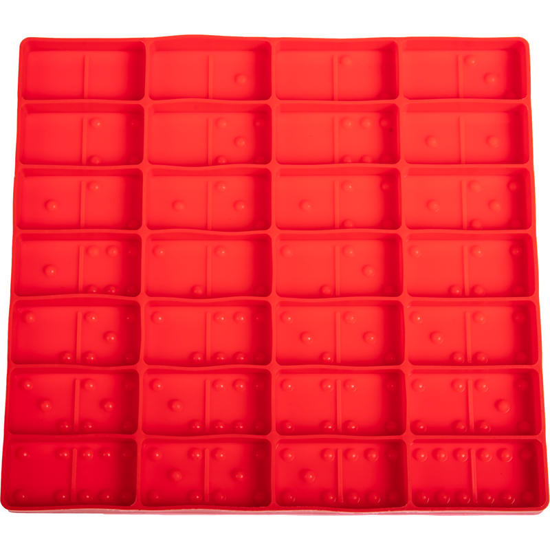 Red Urban Crafter Silicone Mould-Dominoes Mould, Medium Resin Craft