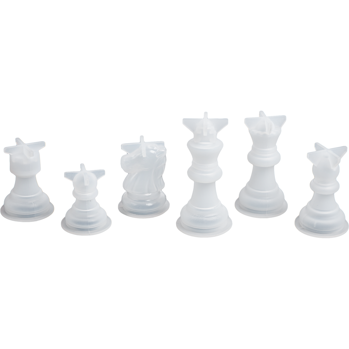 Light Gray Urban Crafter Chess Board and Pieces Mould Resin Moulds