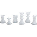 Light Gray Urban Crafter Chess Board and Pieces Mould Resin Moulds