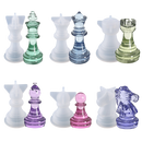 Light Gray Urban Crafter Chess Board and Pieces Mould Resin Moulds