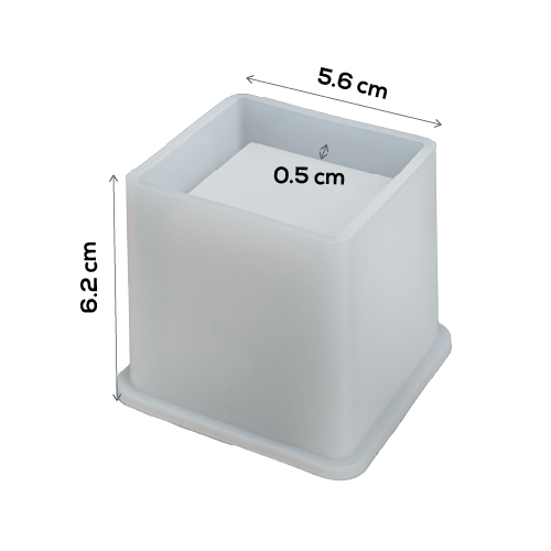 Gray Urban Crafter Casting Cube Mould-Small Resin Craft