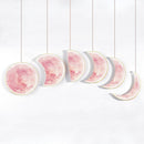 White Smoke Urban Crafter Moon Phases Silicone Resin Mould-Large Two Piece Mould Resin Moulds