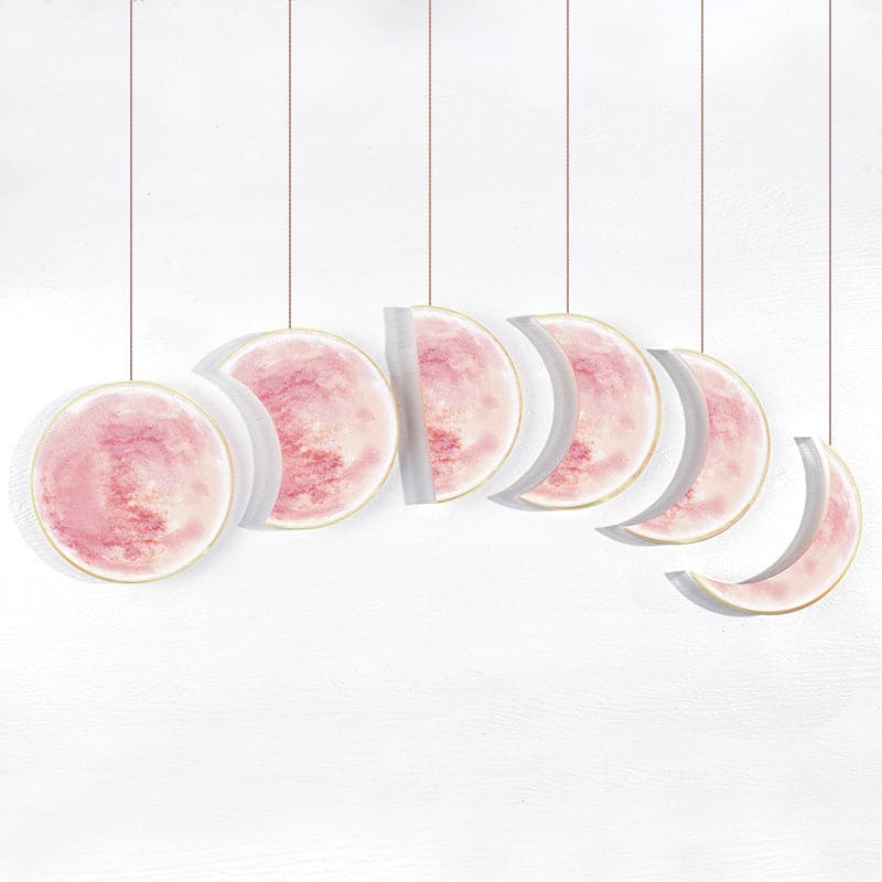 White Smoke Urban Crafter Moon Phases Silicone Resin Mould-Large Two Piece Mould Resin Craft