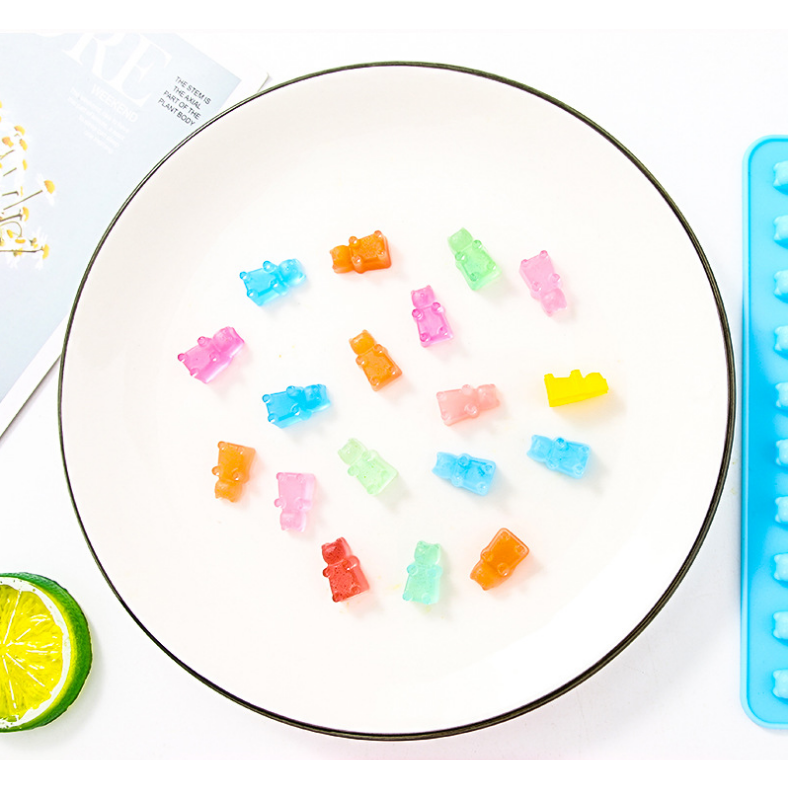 White Smoke Urban Crafter Gummy Bear Mould Resin Craft