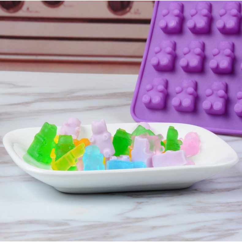 Gray Urban Crafter Gummy Bear Mould Resin Craft