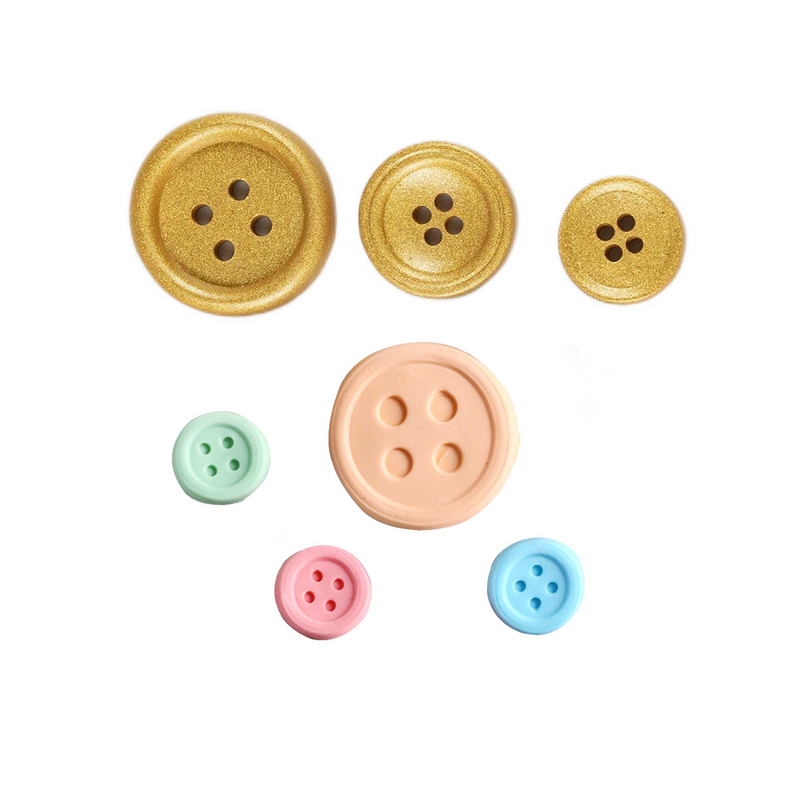 Tan Urban Crafter 3 Button Mould Resin Craft