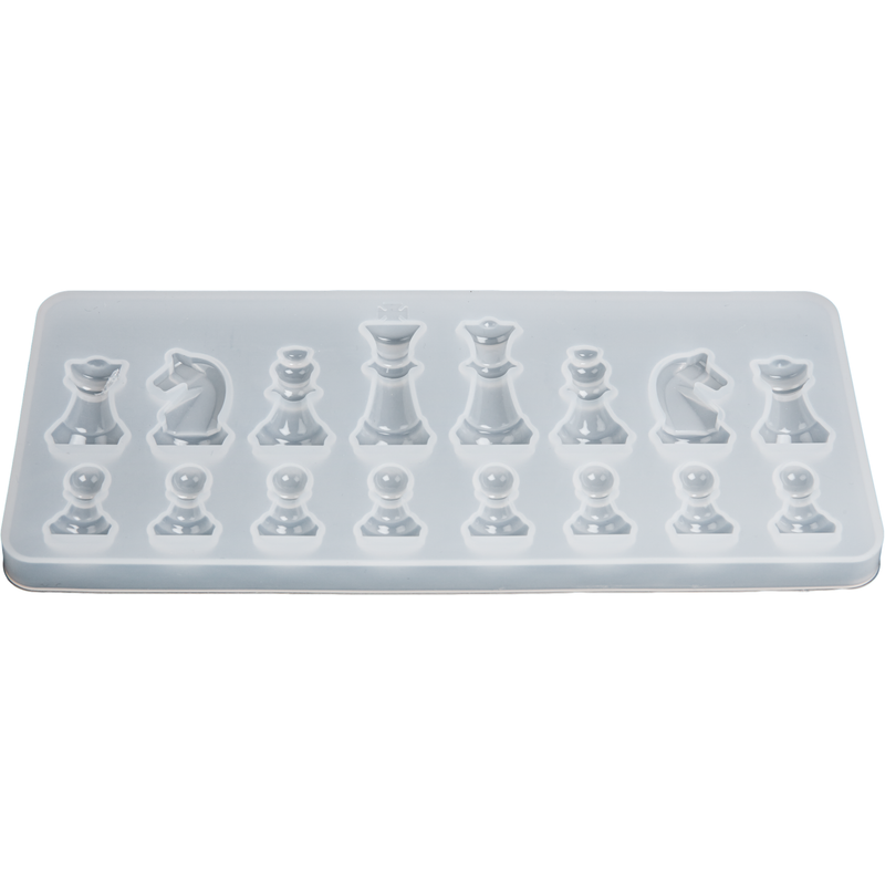 Light Gray Urban Crafter Silicone Mould-Chess Pieces Resin Craft