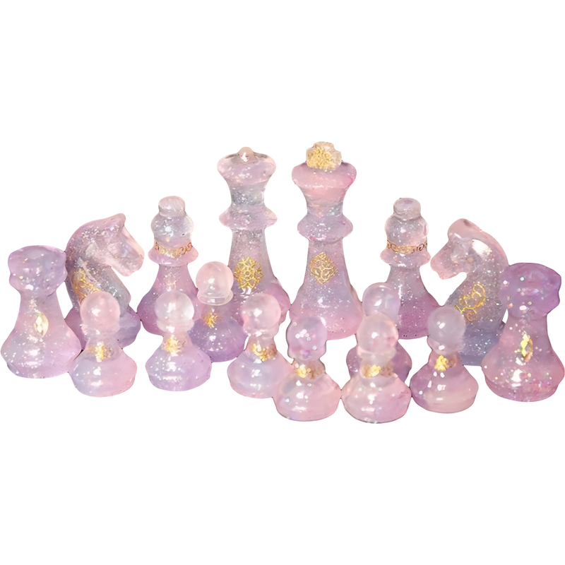 Gray Urban Crafter Silicone Mould-Chess Pieces Resin Craft