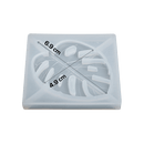 Gray Urban Crafter Monstera Leaf Mould-Earring Resin Craft