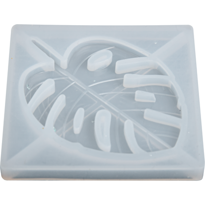 Gray Urban Crafter Monstera Leaf Mould-Earring Resin Craft