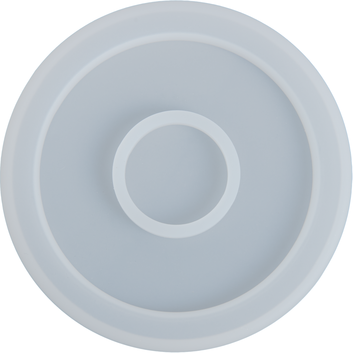 Gray Urban Crafter Small Round Edge Coaster Mould Resin Moulds