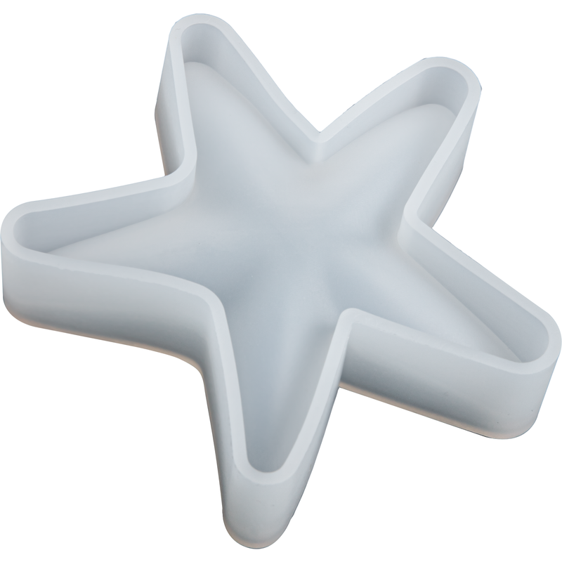 Gray Urban Crafter Starfish & Shell Silicone Mould-Starfish Resin Craft