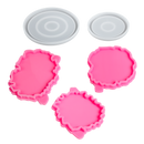 Hot Pink Urban Crafter Coaster Resin Kit Resin Craft Moulds