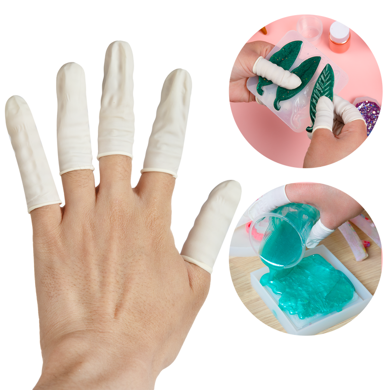 Tan Urban Crafter Finger Cotes (10 Pack) Resin Craft