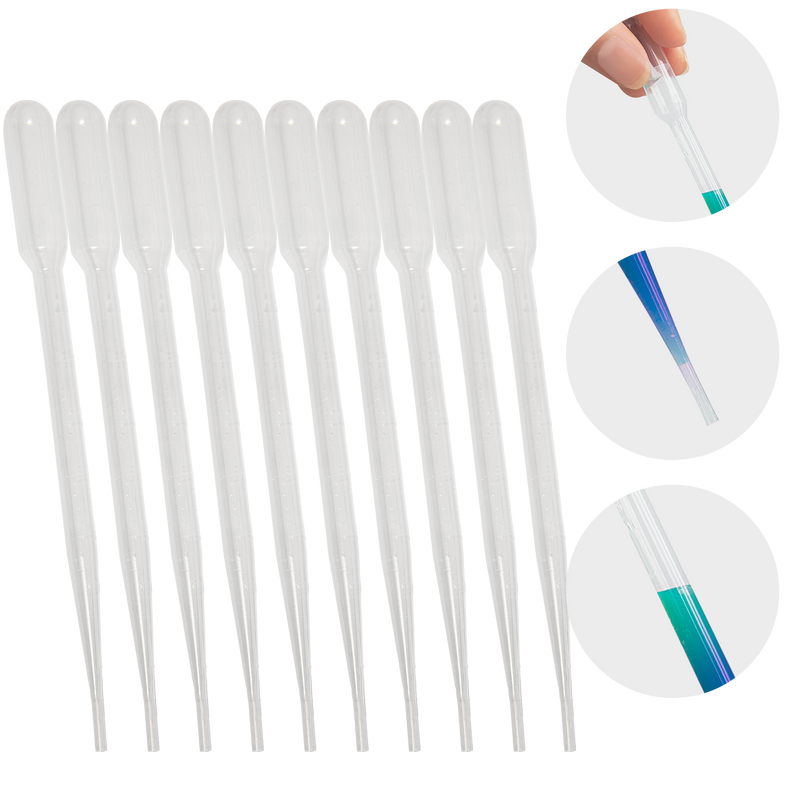 Light Gray Urban Crafter Pipettes 3ml 10pk Resin Craft