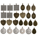 Dark Olive Green Urban Crafter Bezels or Bezel Mould (25 Piece) Resin Craft