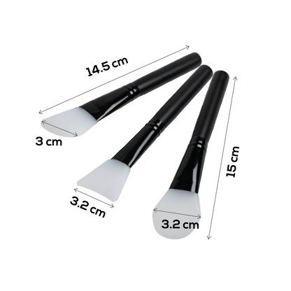 Dark Slate Gray Urban Crafter Silicone Resin Brush Packs (6 Pieces) Resin Tools & Accessories