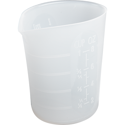 Light Gray Urban Crafter Silicone Measuring & Mixing Cup - 250ml Resin Tools & Accessories