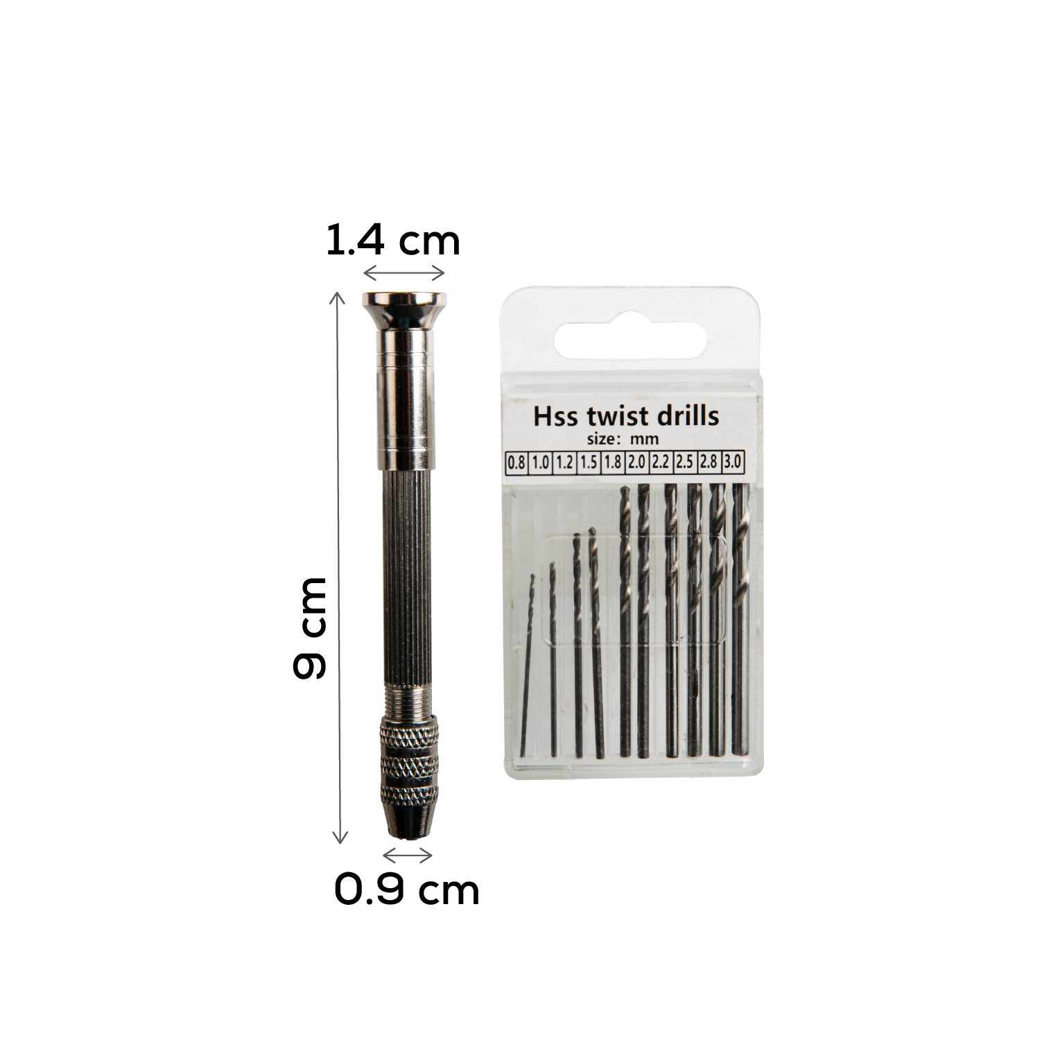Light Gray Urban Crafter Mini Hand Drill Resin Craft