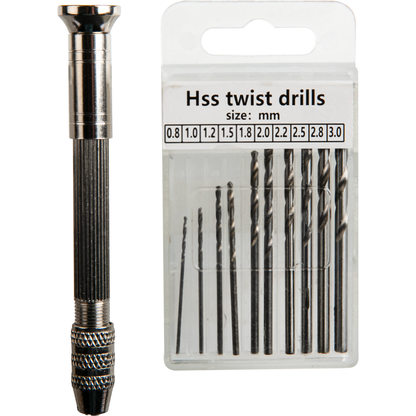 Light Gray Urban Crafter Mini Hand Drill Resin Craft