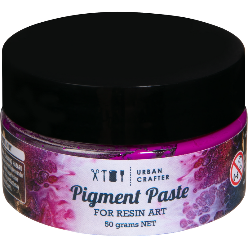 Black Urban Crafter Resin Pigment Paste-Electric Purple 50g Resin Craft