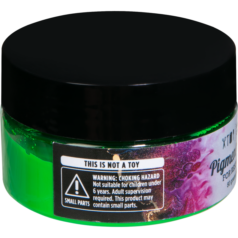 Dark Gray Urban Crafter Resin Pigment Paste-Parakeet Green 50g Resin Craft