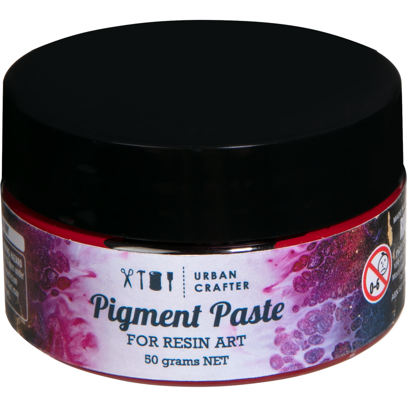 Black Urban Crafter Resin Pigment Paste-Garnet 50g Resin Craft