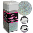 Gray Illusions Extra Fine Ordinary Glitter 0.2mm-Bling Holographic (120g) Glitter