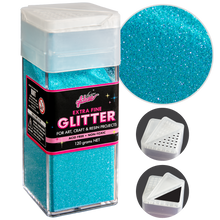 Thistle Illusions Extra Fine Ordinary Glitter 0.2mm-Light Blue (120g) Glitter