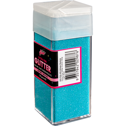 Light Gray Illusions Extra Fine Ordinary Glitter 0.2mm-Light Blue (120g) Glitter