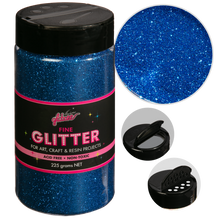 Black Illusions Fine Ordinary Glitter 0.2mm-Marine (240g) Glitter