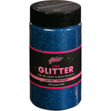 Black Illusions Fine Ordinary Glitter 0.2mm-Marine (240g) Glitter
