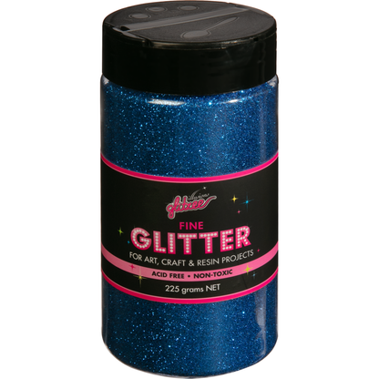 Black Illusions Fine Ordinary Glitter 0.2mm-Marine (240g) Glitter