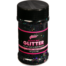 Black Illusions Glitzy Mix Specialty Glitter-Onyx (113g) Glitter